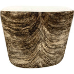 White Swivel Glider