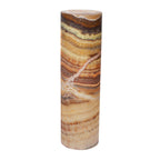 Large Cylinder Smooth Edge Aqua Lamp