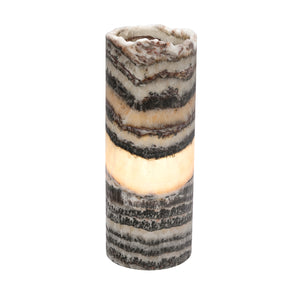 Small Cylinder Natural Edge Multi Lamp