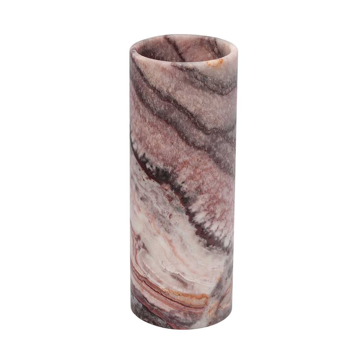 Small Cylinder Smooth Edge Purple Lamp