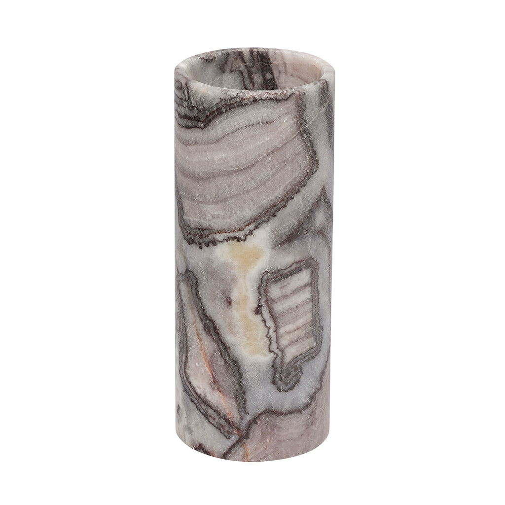 Small Cylinder Smooth Edge Purple Lamp