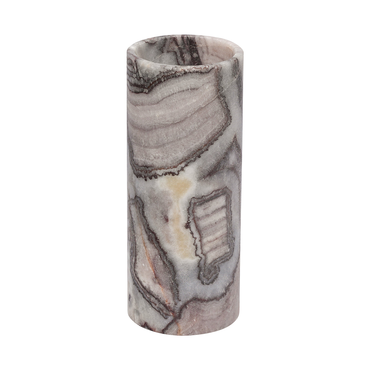 Small Cylinder Smooth Edge Purple Lamp