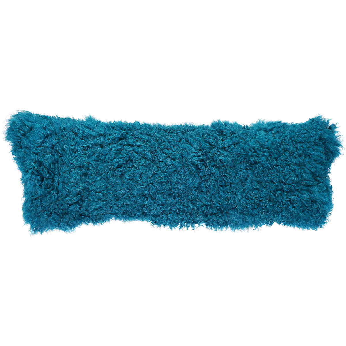 Tibetan Sheep Throw Pillow - Dark Teel