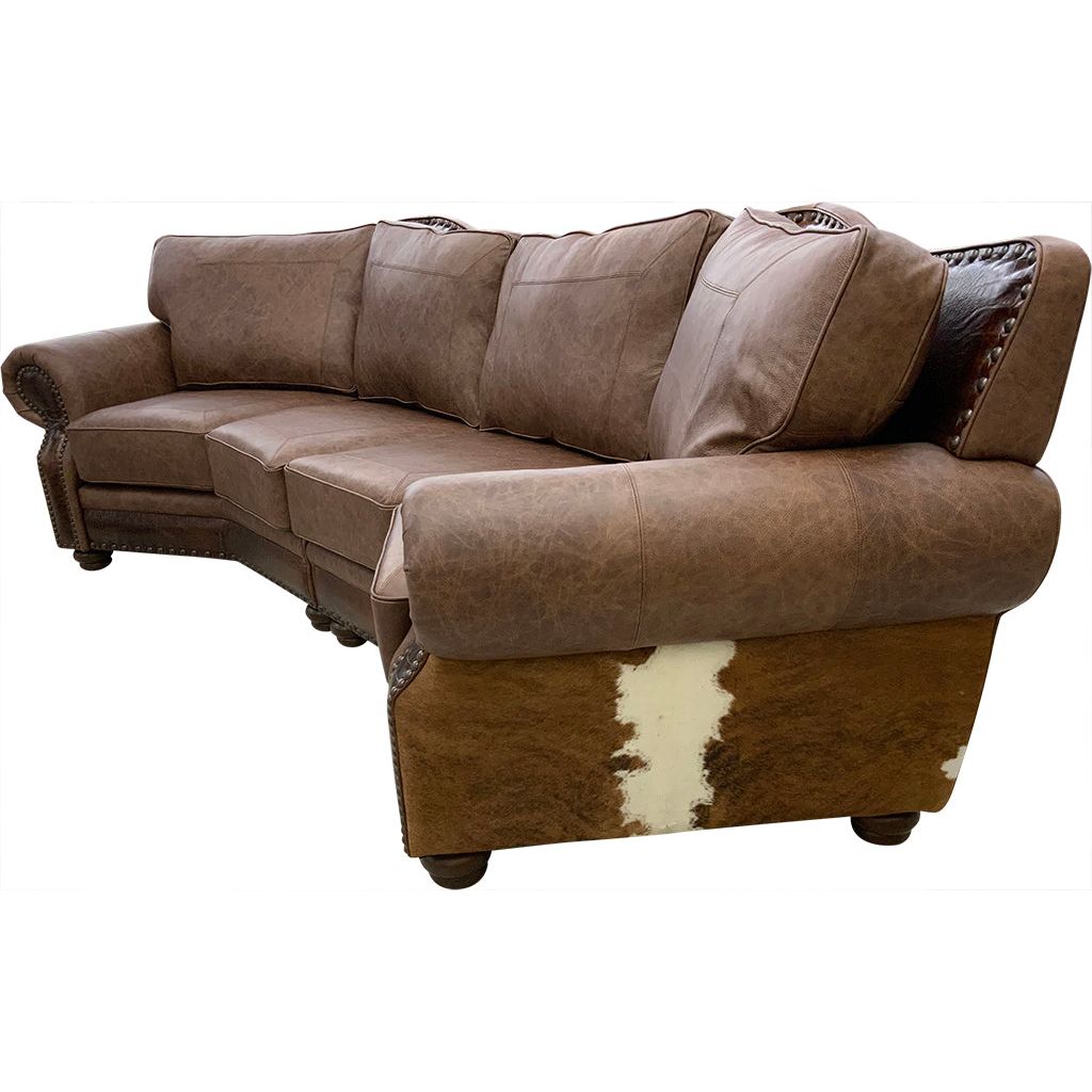 Taos Cafe Curved Sectional Sofa
