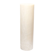 Load image into Gallery viewer, Large Cylinder Smooth Edge White Ice Lamp