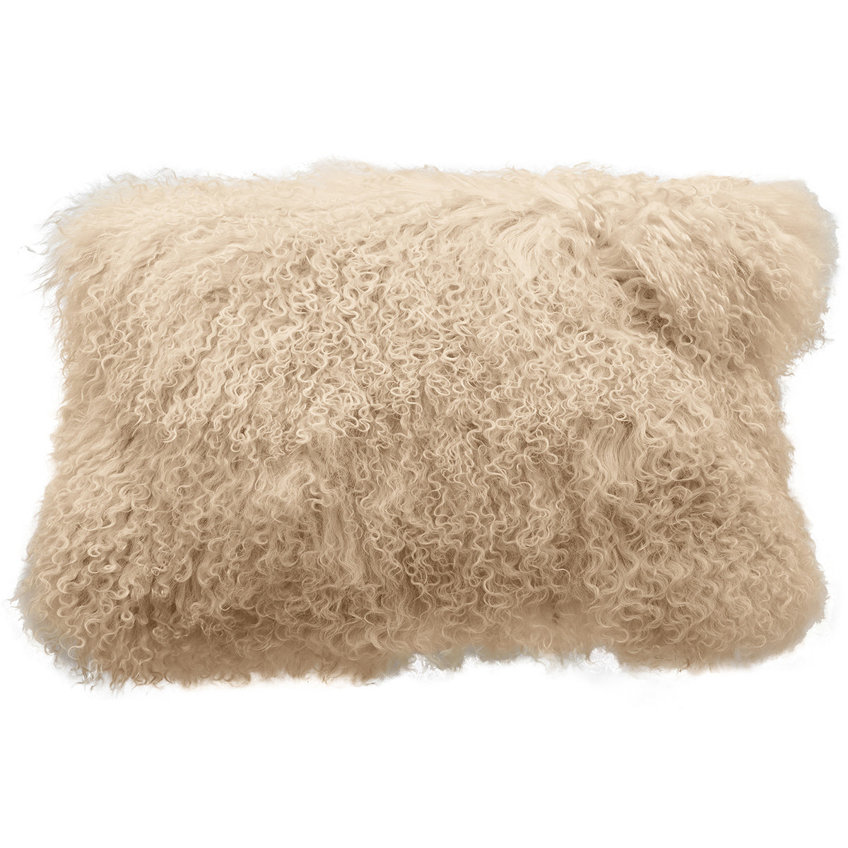 Tibetan Sheep Throw Pillow - Off White