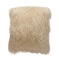 Tibetan Sheep Throw Pillow - Off White