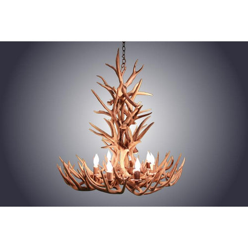 8 Light XL Whitetail Antler Chandelier