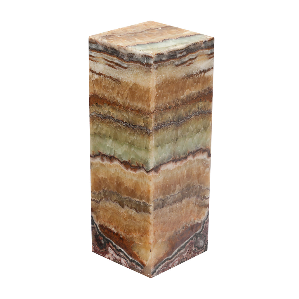 Small Cube Smooth Edge Aqua Lamp