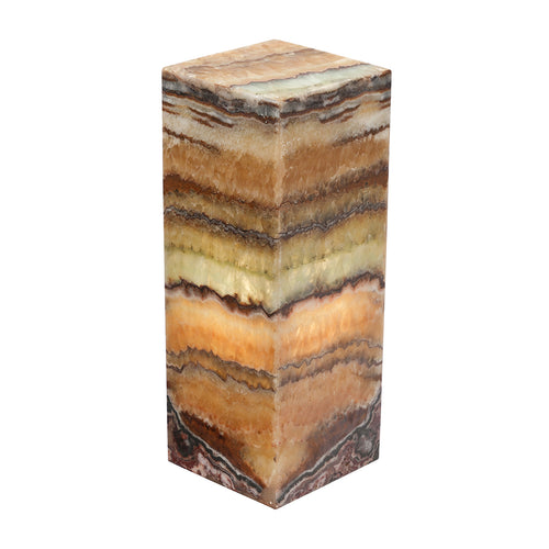 Small Cube Smooth Edge Aqua Lamp