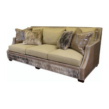 Load image into Gallery viewer, Adrian Contemporary Western Cowhide Sofa - Gray