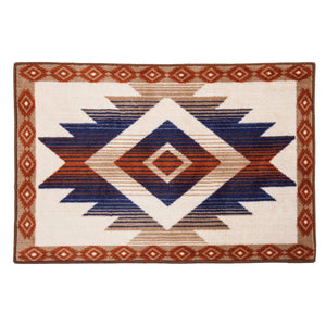 aztec bath mat