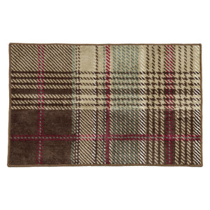 Huntsman Plaid Bath Rug