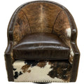 Bronco Barrel Swivel Chair