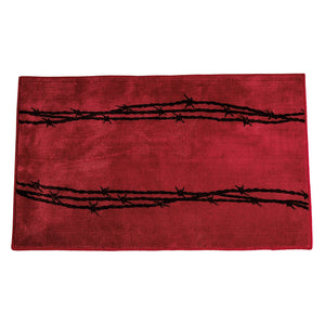 Barbed Wire Print Rug