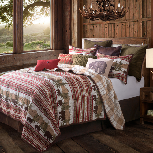 Bear Trail Quilt Set