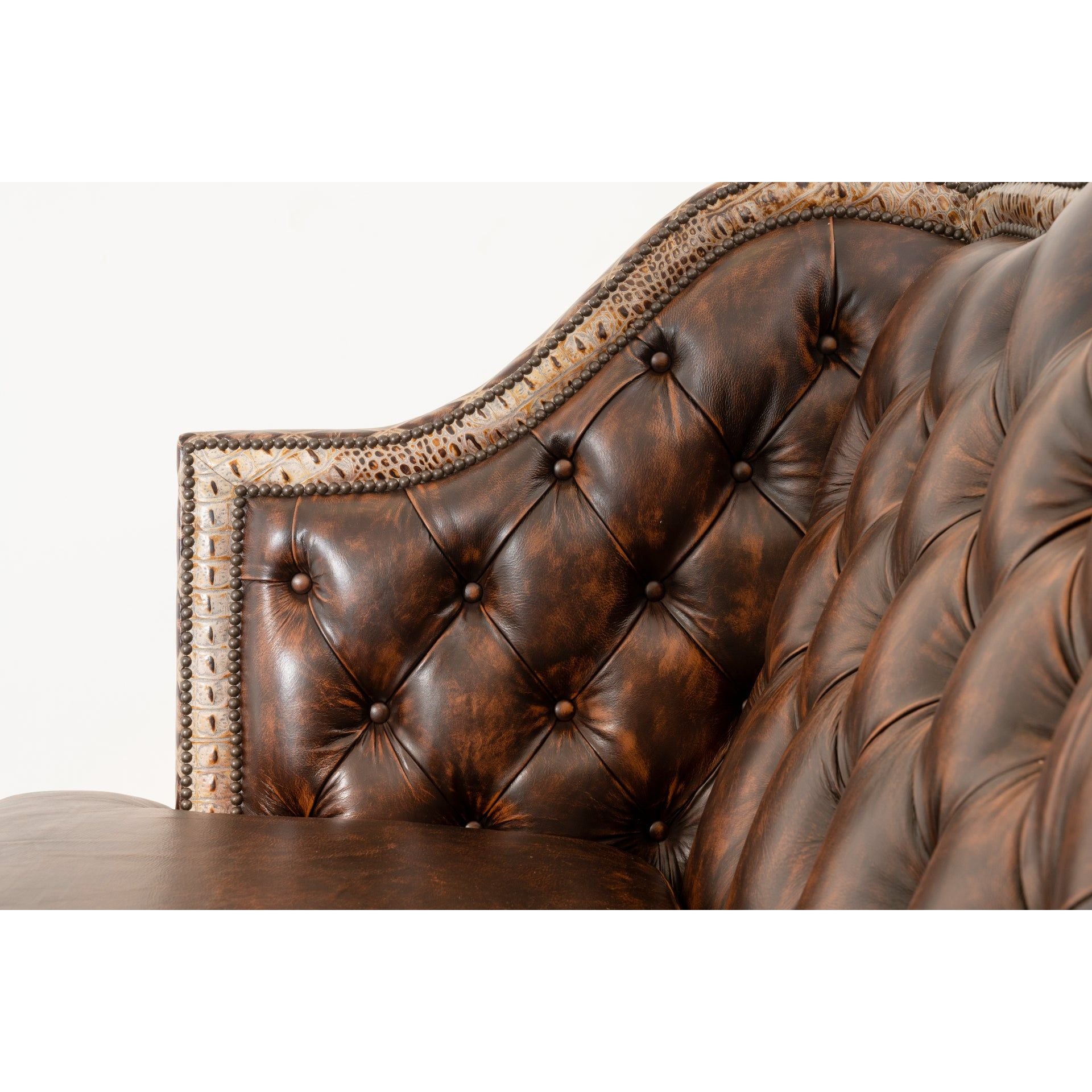 Yellowstone Curved Tufted Sectional Sofa