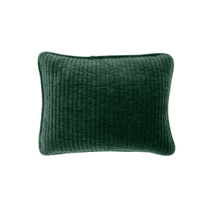 Stonewashed velvet pillow