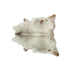 Brazilian Cowhide - Brown and White Speckle