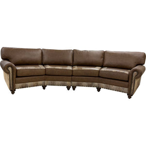 Chaps Lancaster Curved Sectional