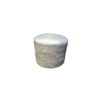 Patchwork Leather Ottoman
