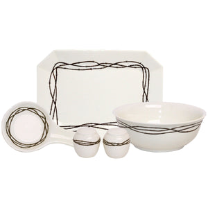 Barbwire Completer Serving Set