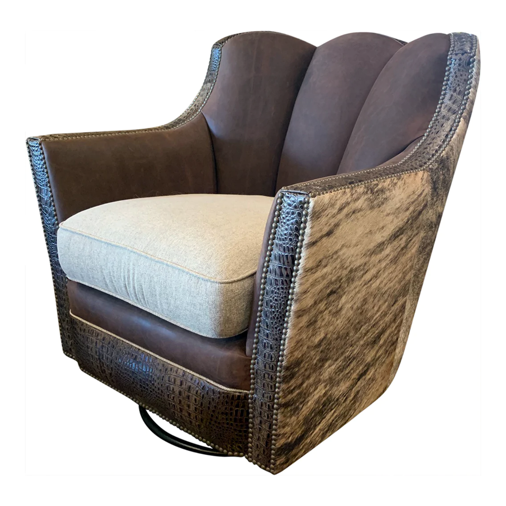 Davenport Ranch Swivel Glider