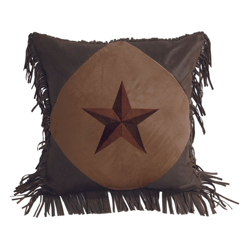 Laredo Diamond Shape Star Pillow