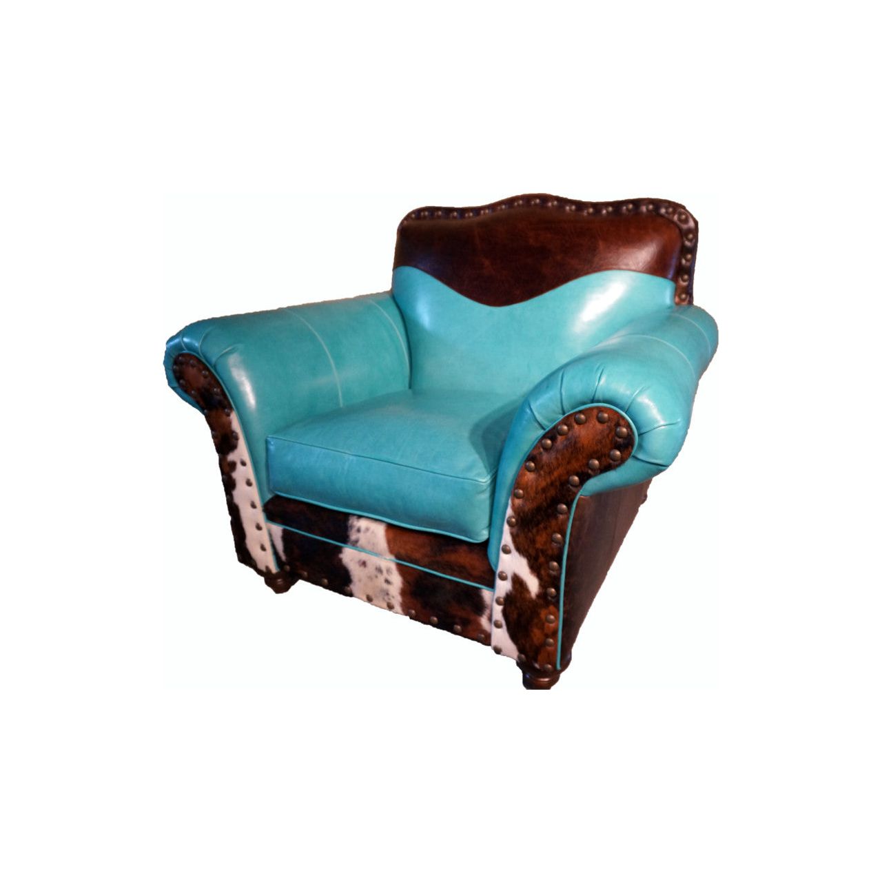 Durango Western Leather Club Chair