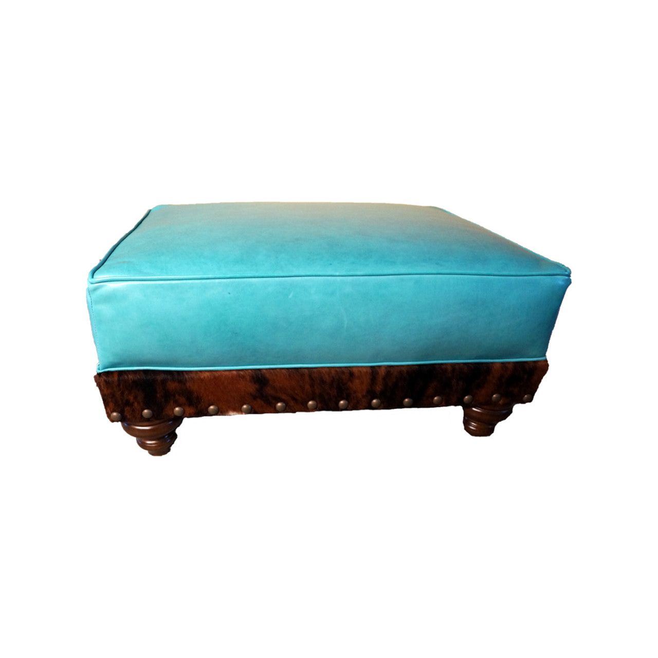 Durango Medium Western Leather Ottoman