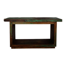 Load image into Gallery viewer, reclaimed wood sofa table