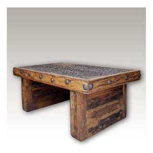 Reclaimed Wood Old Beam Coffee Table