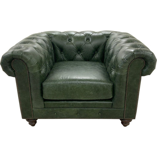 moss green chair