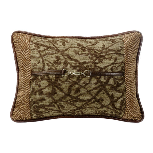 Tree Pillow w Buckle Detail
