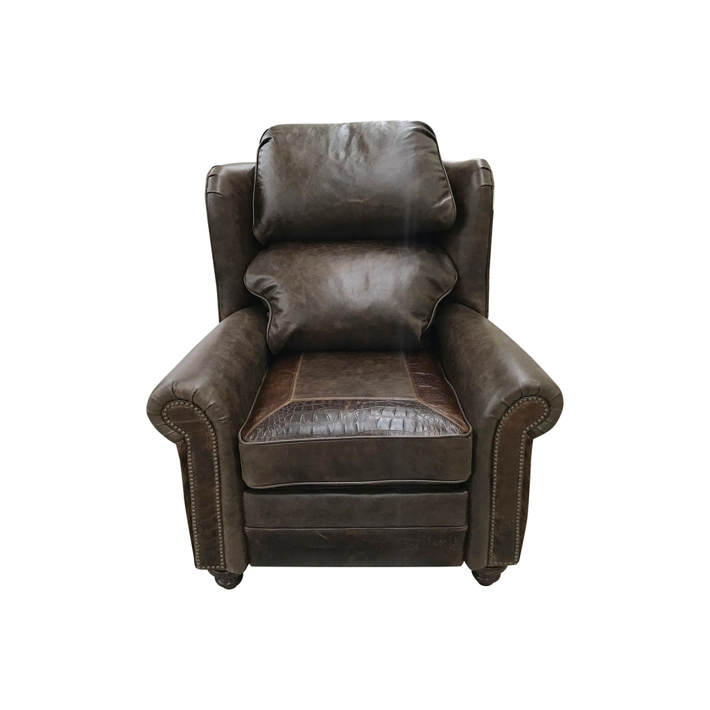maverick leather recliner