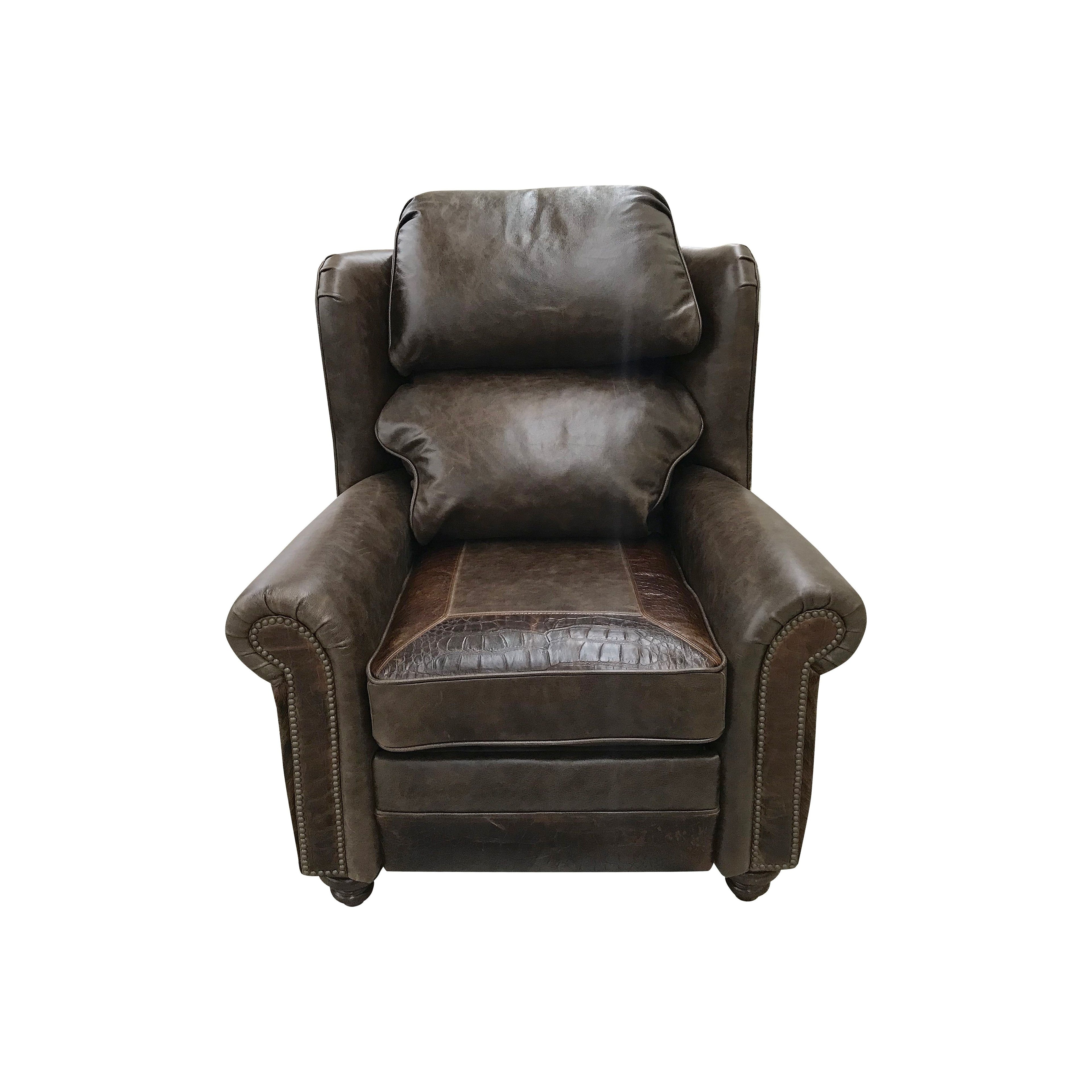 maverick leather recliner