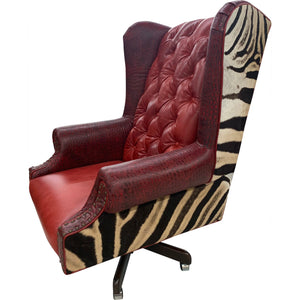 mid century safari chair
