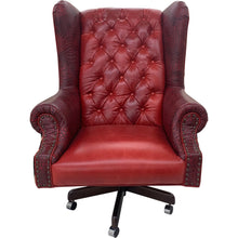 Load image into Gallery viewer, safari leather chair
