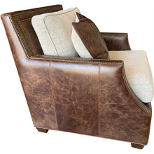 Load image into Gallery viewer, Adrian Contemporary Western Cowhide Club Chair