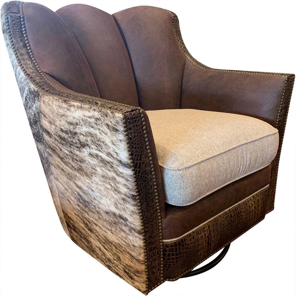 Davenport Ranch Swivel Glider