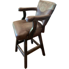Load image into Gallery viewer, Western Leather Barstool