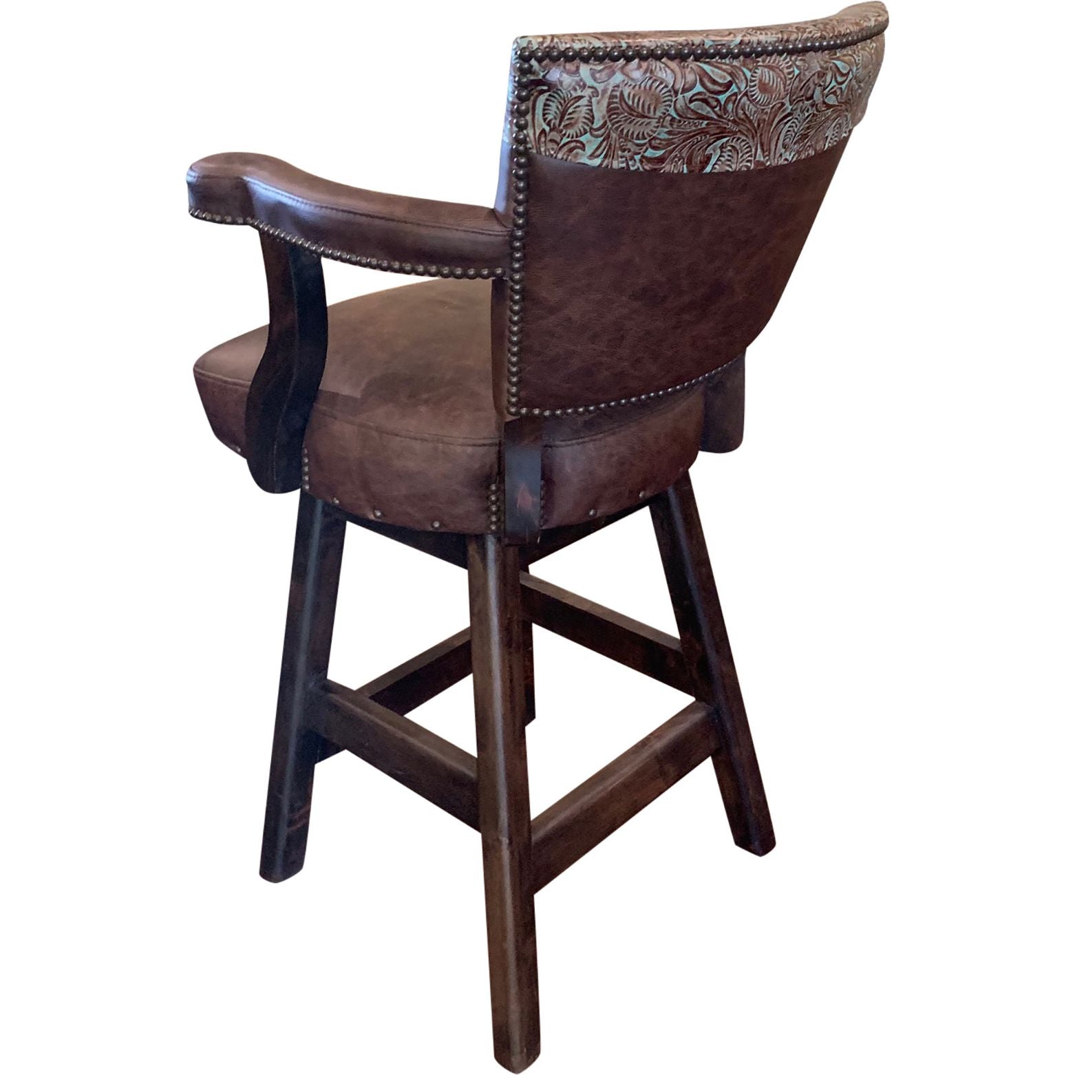 Leather Barstool