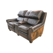 Load image into Gallery viewer, Buffalo Rustic Lodge Double Recliner