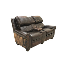 Load image into Gallery viewer, Buffalo Rustic Lodge leather Recliner