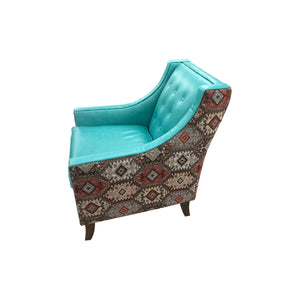 Albuquerque Turquoise Lounge Chair