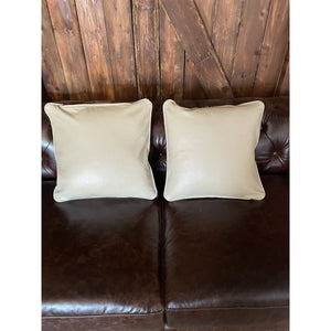 Cowhide Pillow Pair #18 & #19