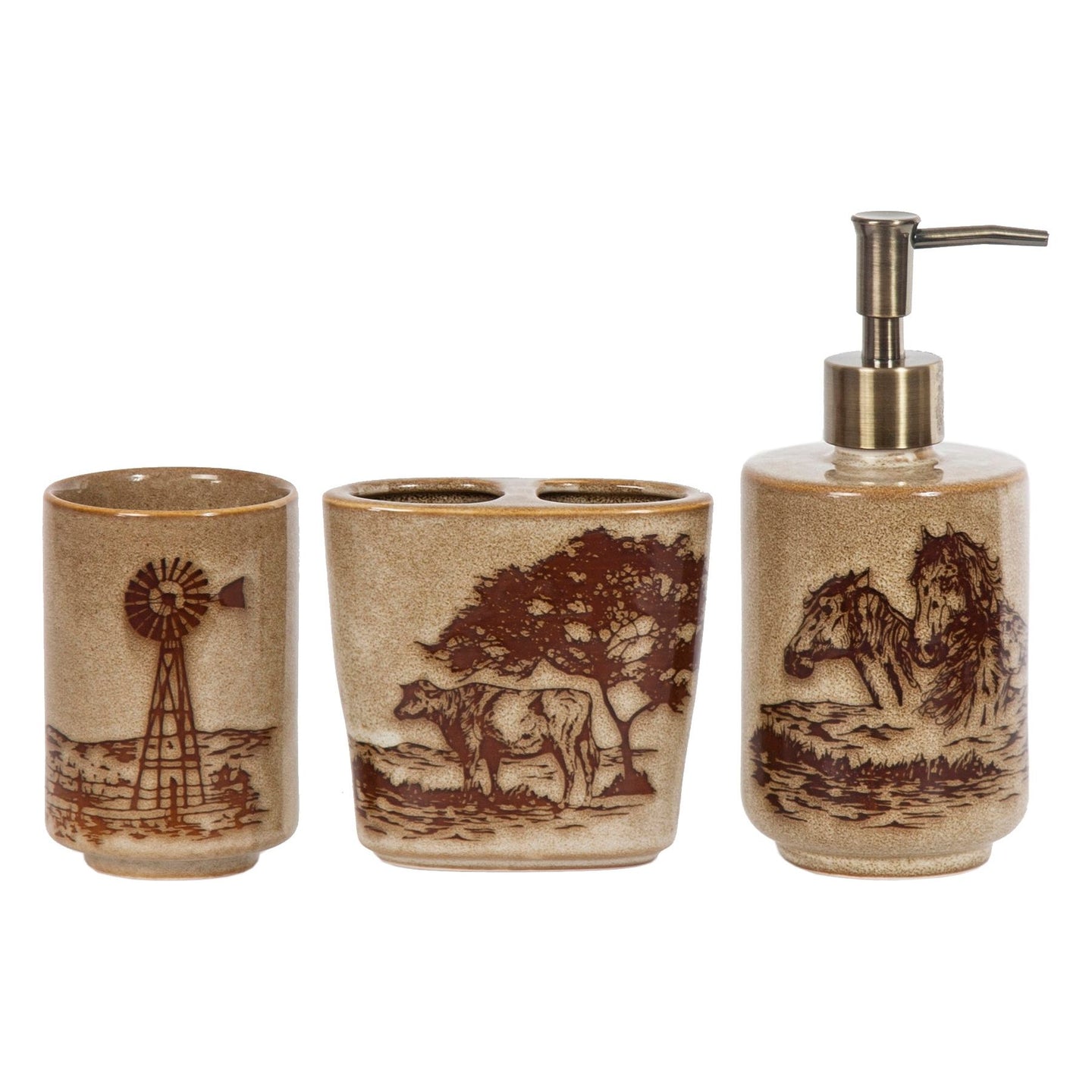 Jasper 3 PCS Bath Accessory Set