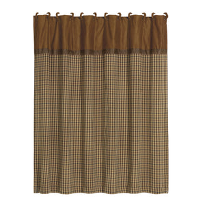 houndstooth curtain