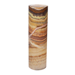 Large Cylinder Smooth Edge Aqua Lamp