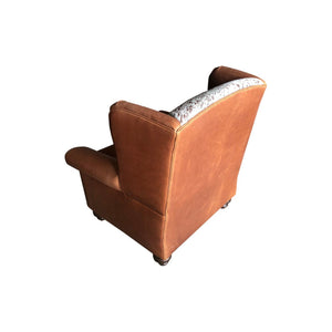 Longhorn Wingback Chair
